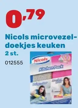 Happyland Nicols microvezel doekjes keuken aanbieding