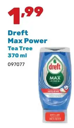 Happyland Dreft Max Power Tea Tree aanbieding
