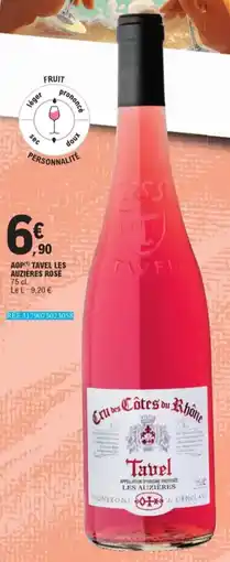 E.Leclerc AOP Tavel Les Auzières Rosé aanbieding