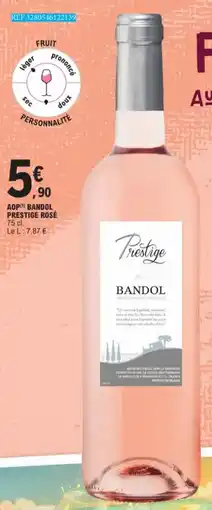 E.Leclerc AOP Bandol Prestige Rose aanbieding