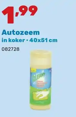 Happyland Autozeem in koker aanbieding