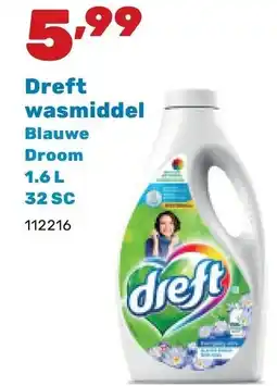 Happyland Dreft wasmiddel aanbieding