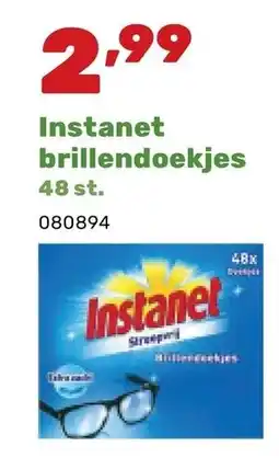 Happyland Instanet brillendoekjes aanbieding
