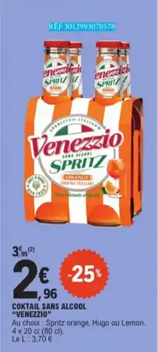 E.Leclerc Coktail Sans Alcool Venezzio aanbieding