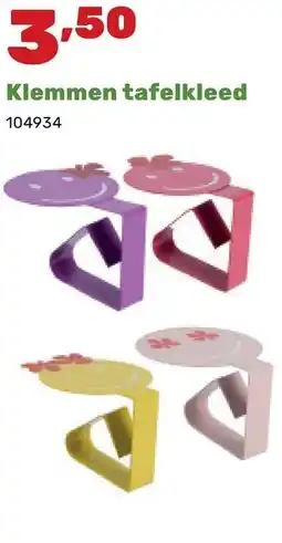 Happyland Klemmen tafelkleed aanbieding