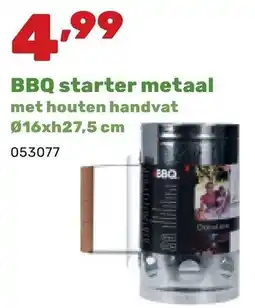 Happyland BBQ starter metaal aanbieding