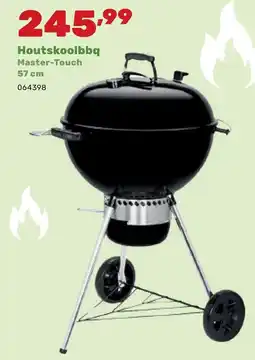 Happyland Houtskool bbq Master-Touch aanbieding
