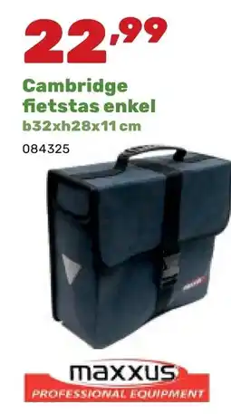 Happyland Cambridge fietstas enkel aanbieding