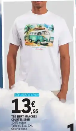 E.Leclerc Tee Shirt Manches Courtes Ston aanbieding