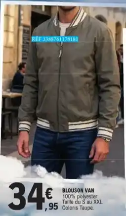 E.Leclerc Blouson Van aanbieding