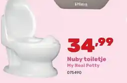 Happyland Nuby toiletje My Real Potty aanbieding
