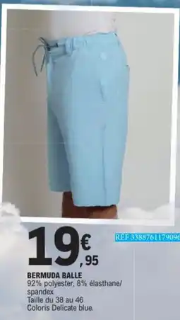 E.Leclerc Bermuda Balle aanbieding