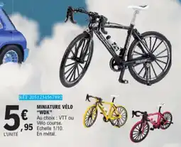E.Leclerc Miniature Vélo WDK aanbieding