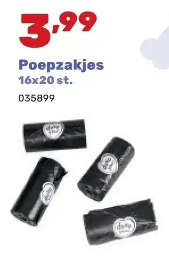Happyland Poepzakjes aanbieding