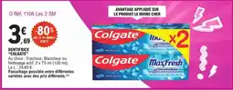 E.Leclerc Dentifrice Colgate aanbieding