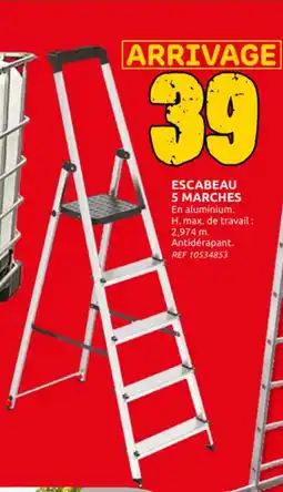 Brico Depot Escabeau 5 marches aanbieding