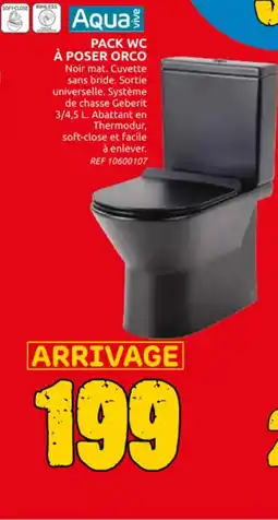 Brico Depot Aqua vive pack WC à poser orco aanbieding