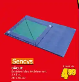 Brico Depot Sencys bâche aanbieding