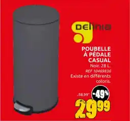 Brico Depot Poubelle à pédale casual aanbieding