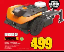 Brico Depot Worx robot tondeuse vision 1.0 s250 WR202E aanbieding