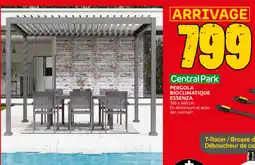 Brico Depot Central park pergola bioclimatique essenza aanbieding