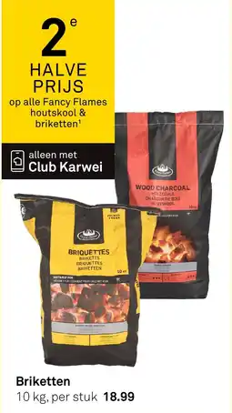 Karwei Briketten aanbieding