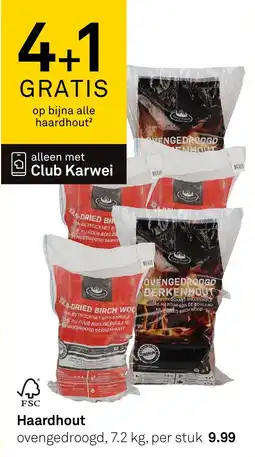 Karwei Haardhout aanbieding