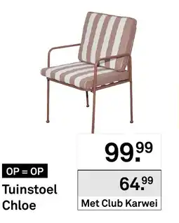 Karwei Tuinstoel Chloe aanbieding