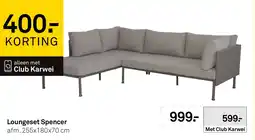Karwei Loungeset Spencer aanbieding