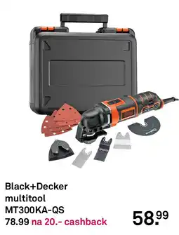 Karwei Black+Decker multitool MT300KA-QS aanbieding