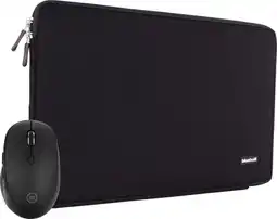 Coolblue BlueBuilt Laptophoes voor Apple MacBook Air 15 inch Zwart + Tradendum Muis aanbieding