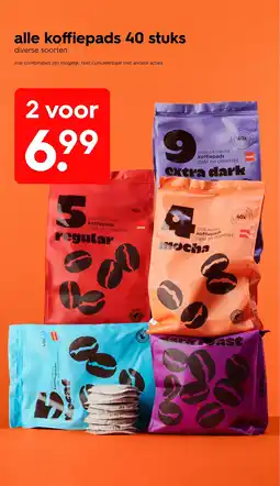 HEMA Alle koffiepads aanbieding
