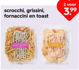 HEMA Scrocchi, grissini, fornaccini en toast aanbieding