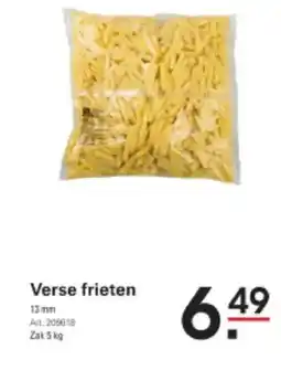 Sligro Verse frieten aanbieding