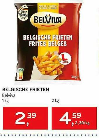 Alvo Belgische Frieten aanbieding