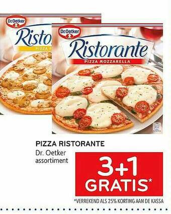 Alvo Pizza Ristorante Dr Oetker aanbieding