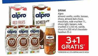 Alvo Drink Alpro aanbieding