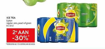 Alvo Ice Tea Lipton aanbieding