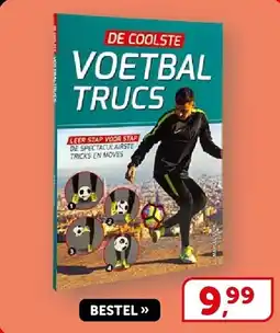 Boekenvoordeel De coolste voetbaltrucs aanbieding
