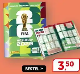 Boekenvoordeel Official sticker collection fafi world cup 2026 aanbieding