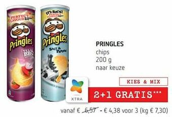 Spar Colruyt Pringles chips aanbieding