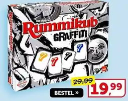 Boekenvoordeel Rummikub Graffiti aanbieding