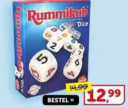 Boekenvoordeel Goliath Rummikub Dice aanbieding