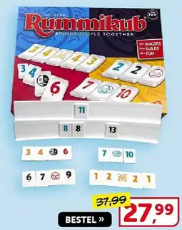 Boekenvoordeel Pressman Rummikub aanbieding