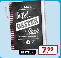 Boekenvoordeel Toilet Gasten Boek aanbieding