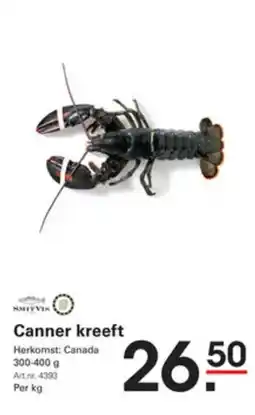 Sligro Canner kreeft aanbieding