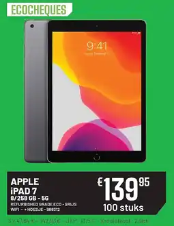 Electro Depot APPLE iPAD 7 8/258 GB aanbieding