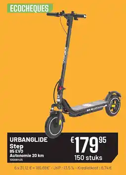Electro Depot URBANGLIDE Step 85 EVO Autonomie 20 km aanbieding