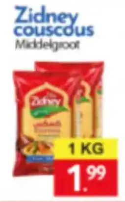 Tanger Markt Zidney Couscous Middelgroot aanbieding