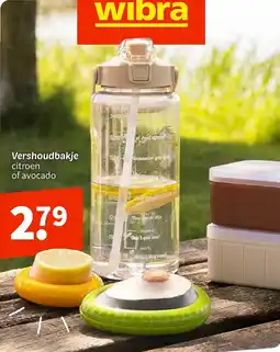Wibra Vershoudbakje aanbieding